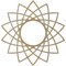 Ekena Millwork Eleanor Wood Fretwork Pierced Ceiling Medallion, Hickory, 24"OD x 9 1/4"ID x 1/4"T CMWP24X24X0250EAHI - alternate 4